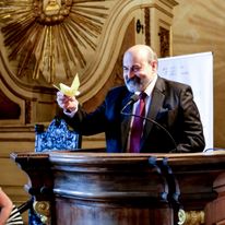 prof. Tomáš Halík  podczas Festiwalu Kultury Protestanckiej