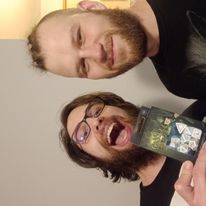 Wojtek odbierający nagrodę wygraną w konkursie !