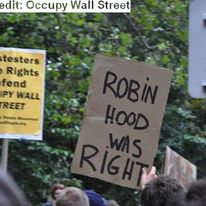 Zdjęcie z sieci, copyright przynależy do Occupy Wall Street