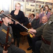 Pasowanie nowych członków Stowarzyszenia; Photo: S. Mróz