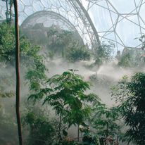 Codzienne zraszanie, na przykładzie Eden Project, Irlandia