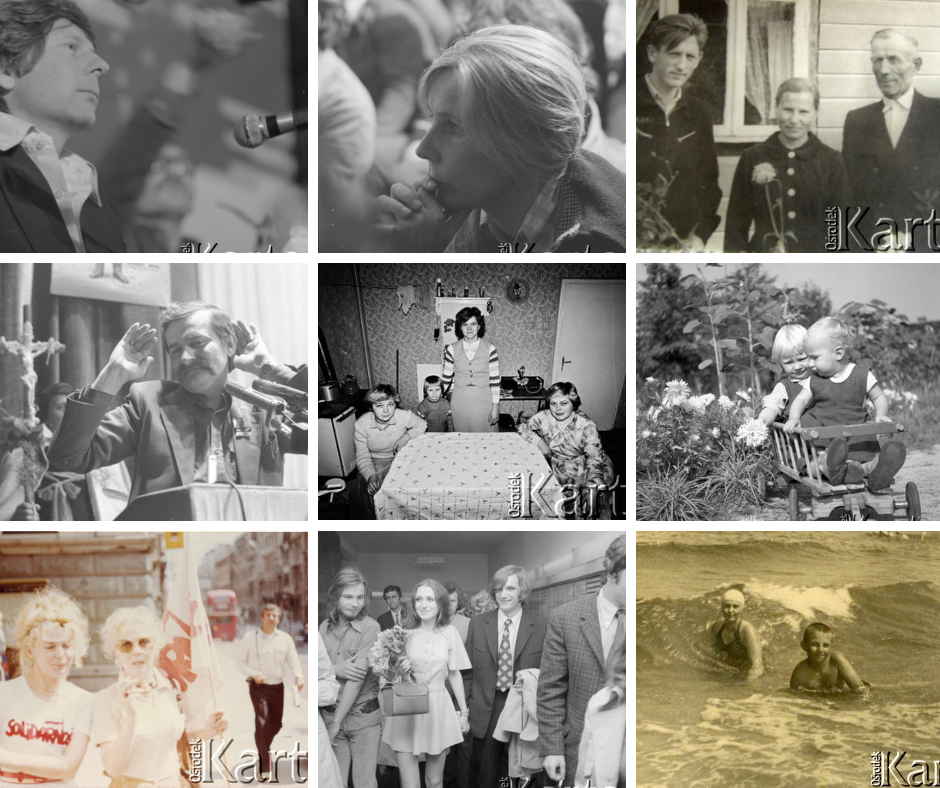 kolaż fotografii archiwalnych