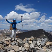 Grays Peak, 4352 m n.p.m., najwyższy szczyt na Continental Divide Trail