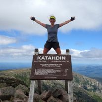Szczyt Mount Katahdin, koniec Appalachian Trail