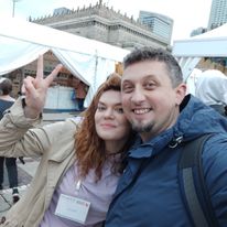 Z najlepszą koleżanką z komiksowych imprez :D