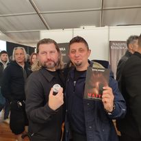 Z autorem ksiązki "Haiti" na Targach ksiązki w Warszawie !