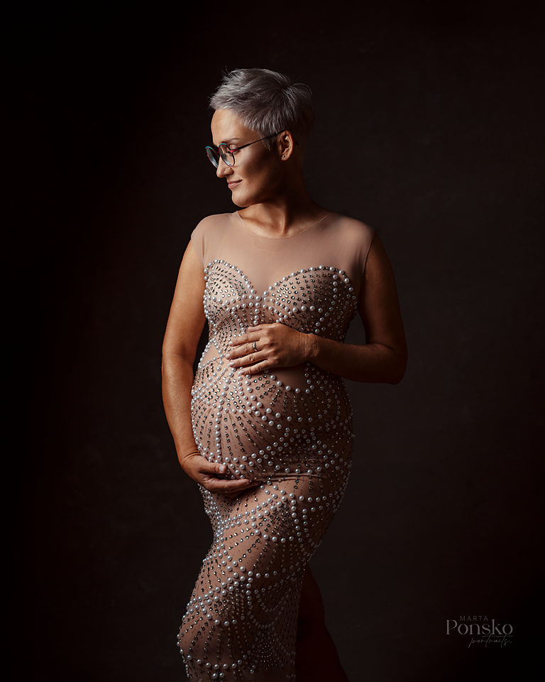 Aga Rogala w zaawansowanej ciąży