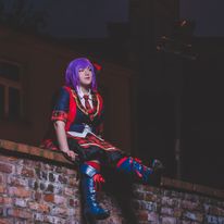 To zdjęcie było jednym z moich wymarzonych i tak naprawdę miałam wielkiego stresa, bo siedziałam na kilkudziesięciometrowym murku, zsuwając się po śliskiej kurtce i co rusz poprawiając, ale warto było! 