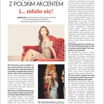 wywiad w magazynie "Business Woman & Life" 2018