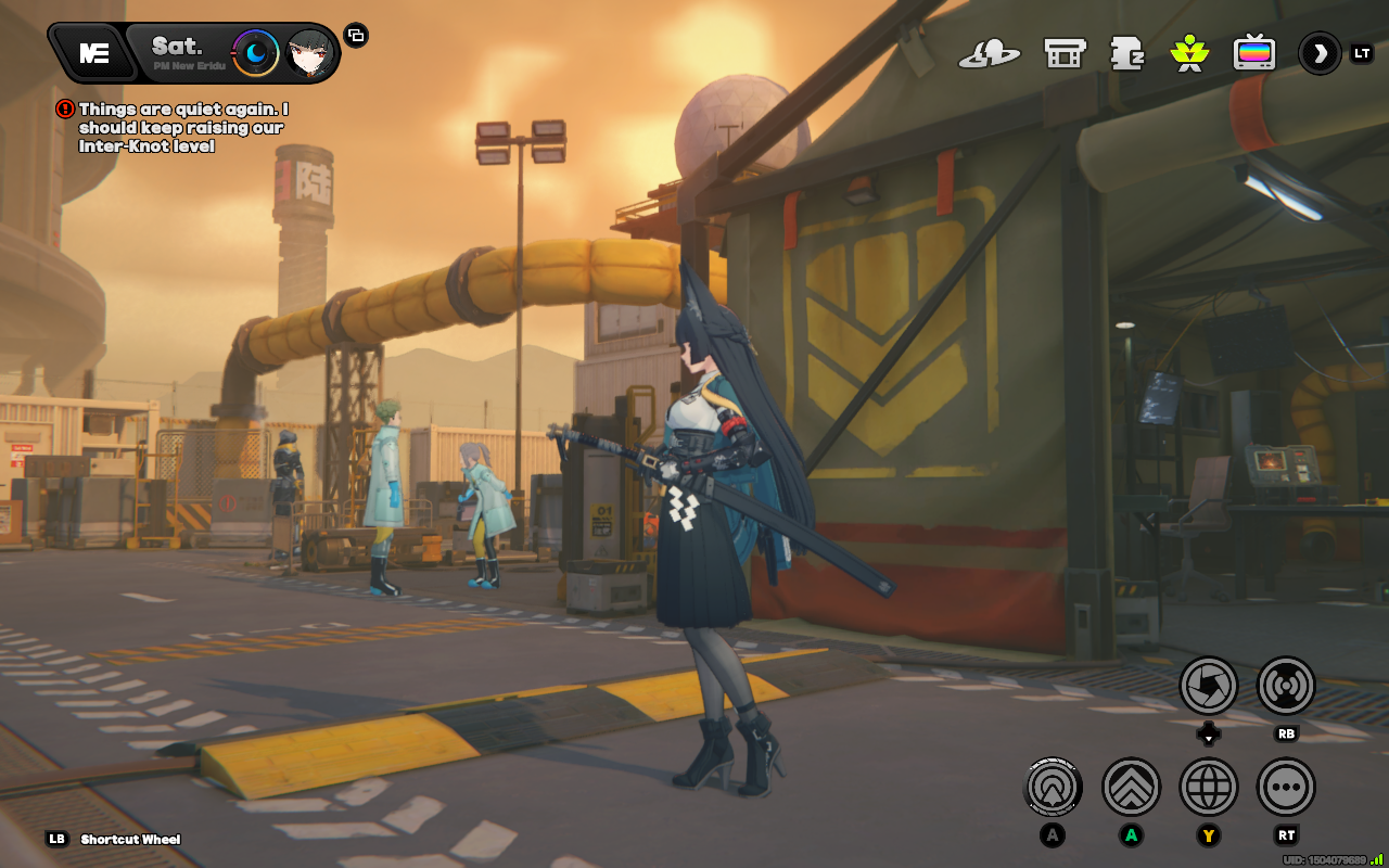 Hoshimi Miyabi Idle Stance